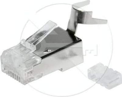 Obrázek produktu pro Konektor Solarix RJ45 STP 8p8c, Cat 6a, drát