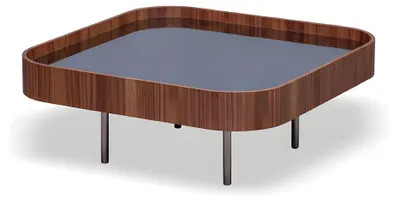 Produktbild von Couchtisch aus Holz in Braun modern und stilvoll
