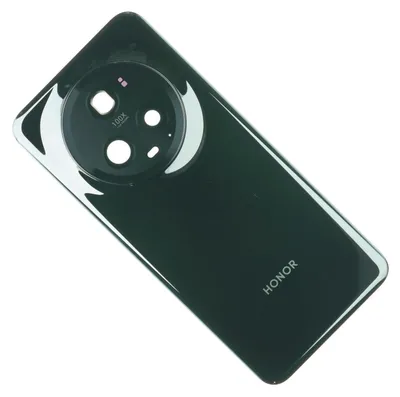 Produktbild von Honor Magic 5 Pro Backcover + Kameraglas + Kleber, Schwarz