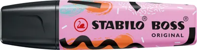 Produktbild von STABILO BOSS ORIGINAL, 1 Stück(e), Fuchsie, Meißel, Fuchsie, Kunststoff, Rechteck