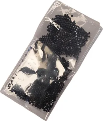 Produktbild von HBx natürliche lebende Wasserperlen, schwarzer Beutel mit 15 g