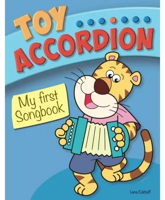 Produktbild von Kinderakkordeon Spielakkordeon Liederbuch - 40 Kinderlieder - Für Anfänger - Englischer Text
