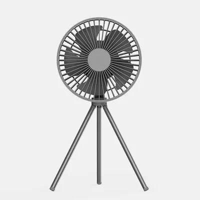 Obrázek produktu pro Přenosný ventilátor s baterií DQ212 šedý