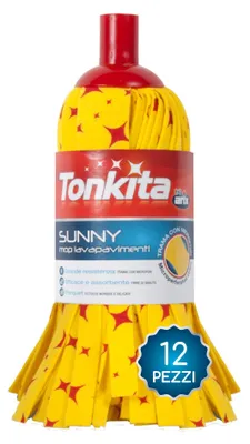 Obrázok produktu pre TONKITA | 12-dielna súprava umývania podláh z mikrovlákna, náhradné utierky, vhodná na: