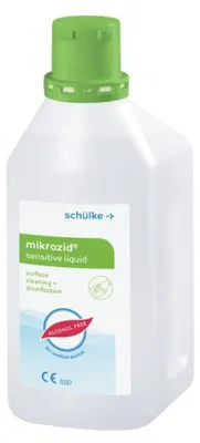 Obrázek produktu pro Mikrozid sensitive tekutý dezinfekční prostředek MP+flaštička 1 l