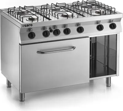 Immagine prodotto di Cucina a gas Fast-Series con forno elettrico, modello F7/Fug6Le