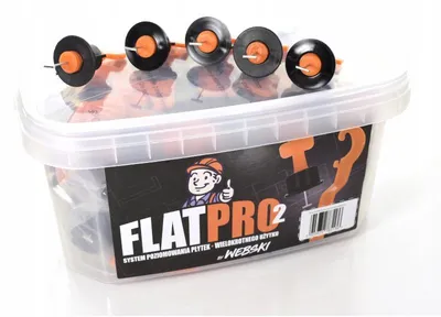 Produktbild von Webski FLATPRO.2 Fliesen Nivelliersystem 55 Stück