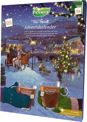 Produktbild von Pickwick - Tea Topics Adventskalender - 24 teebeutel