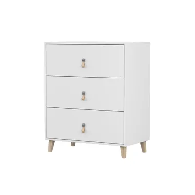 Obrázek produktu pro Komoda Komoda FIGO 3S 02 (bílá/bílá)