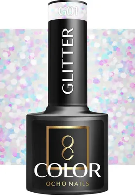 Obrázok produktu pre OCHO NAILS Glitter Hybridný lak G01 -5 g