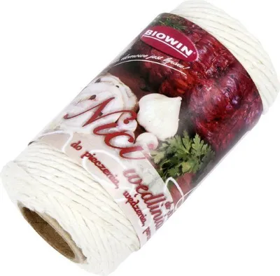 Produktbild von FLEISCH Wurstgarn 55 Meter Küchengarn Metzger Schnur Baumwolle BROWIN