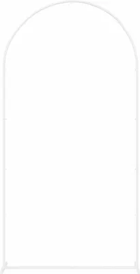 Obrázok produktu pre vidaXL Svadobný oblúk biely 100 x 39 x 200 cm oceľ