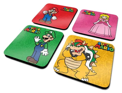 Produktbild von Super Mario M.& C. Untersetzer