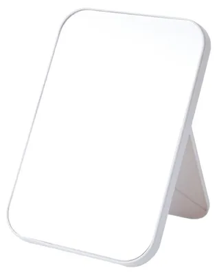 Produktbild von Schminkspiegel für den Schreibtisch, faltbarer Schminkspiegel, einfacher tragbarer Schminkspiegel, Prinzessinnenspiegel, quadratischer Schminkspiegel für Damen