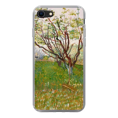 Produktbild von MuchoWow® Handyhülle Schutzhülle Hülle für iPhone SE 2022 Blühender Obstgarten - Vincent van Gogh Silikon Softcase Handy Hülle - Schutzhülle