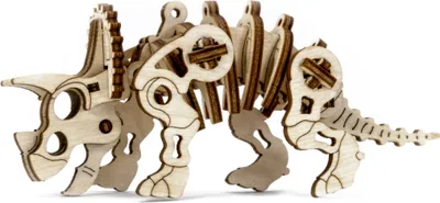 Produktbild von WOODEN CITY 3D-Puzzle Triceratops 40 Teile
