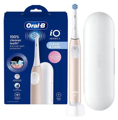 Produktbild von Oral-B iO Series 2 - Elektrische Tandenborstel - Calm Pink -