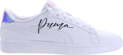Produktbild von Puma Mädchen-Sneaker-Schnürhalbschuh Puma Smash 3.0 L Crystal Wings Weiß, Farbe:weiß, UK Größe:6