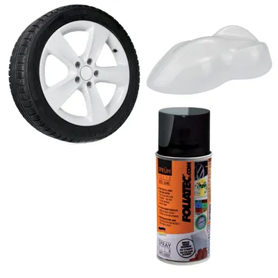 Produktbild von Foliatec Sprühfolie FT20692 150ml Weiß glänzend Bastel Folie Felgenfolie