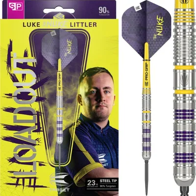 Produktbild von Target Darts Littler Loadout Steeldarts 24G - 90% Wolfram, Swiss Point, Pro Grip Shafts
