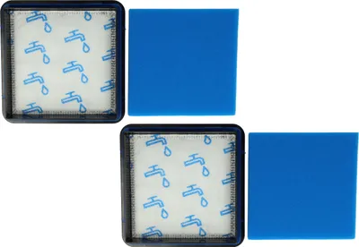 Produktbild von vhbw 2-tlg. Filter-Set kompatibel mit Philips PowerPro Active FC9555/09, FC9550/09, FC9556/09 Staubsauger - 2x Kombi-Schaumstoff+Motor-Filter