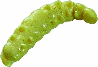 Zdjęcie produktu dla Berkley PowerBait® Power® Honey Worm Yellow with Scales 2,5 cm 60 g Przynęta na ryby