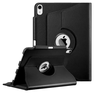 Produktbild von FINTIE Hülle für iPad Air 11 Zoll M4/M3/M2 (2026/2025/2024), iPad Air 5. Gen 2022/ iPad Air 4 2020 10.9 Zoll mit Stifthalter - 360 Grad verstellbare Schutzhülle Cover mit Standfunktion, Schwarz