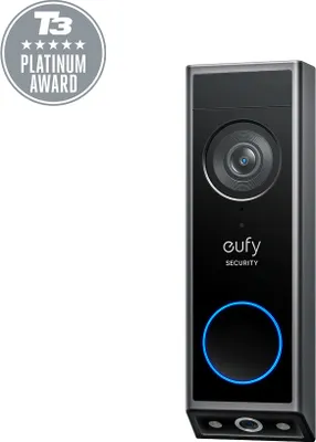 Produktbild von eufy Türklingel mit Kamera E340 Schwarz