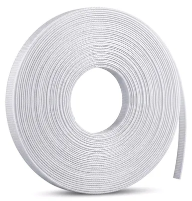 Korsettstäbe, 25 m, weiß, 6 mm, Polyester, zum Nähen