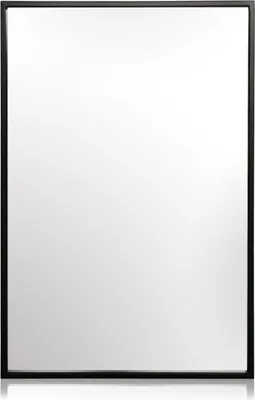 Image de Croxley miroir mural cadre métallique rectangulaire 90 x 60 cm