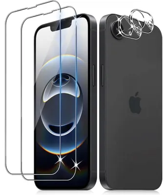 Produktbild von 2X Schutzglas für iPhone 17e Display Kamera Hartglas Panzerfolie Full Screen 9H