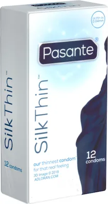 Immagine prodotto di Pasante Silk Thin 12 preservativi