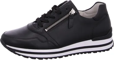 Zdjęcie produktu dla Gabor TURIN buty damskie - niskie buty - trampki czarne rekreacyjne NOWOŚĆ