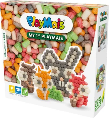 Obrázek produktu pro PlayMais Lesní přátelé – kreativní kukuřičné kostky pro děti