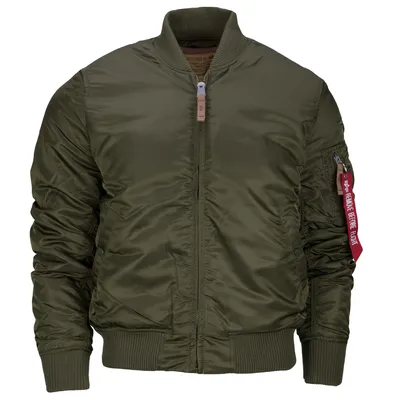 Produktbild von Alpha Industries Herren MA-1 VF 59 Bomberjacke, Größe:S, Farbe:Dark Green