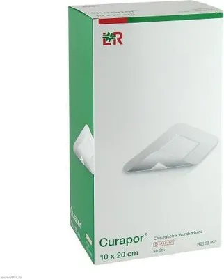Obrázek produktu pro Curapor obvaz na rány sterilní chirurgický 10x20 cm 50 ks