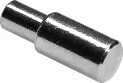 Immagine prodotto di Supporto per ripiani a innesto Hettich in acciaio zincato Ø 5 mm