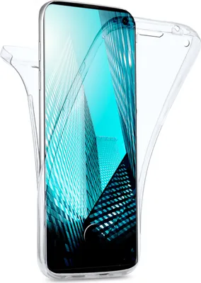 Produktbild von Double-Case für Samsung Galaxy S10, Farbe:Crystal