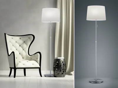 Immagine prodotto di Lampada da terra LYON argento Trio 409100307