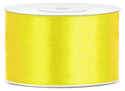 Immagine prodotto di Nastro di raso giallo 38mm/25m