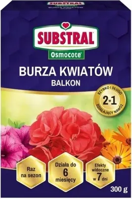 Obrázek produktu pro Hnojivo pro balkónové květiny 300 g