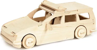 Produktbild von PEBARO Holzbausatz Polizeiauto