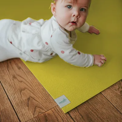 Zdjęcie produktu dla Sanosoft® Krabbelmatte  Germany & Öko-Tex - 80cm X 220cm Mangogelb