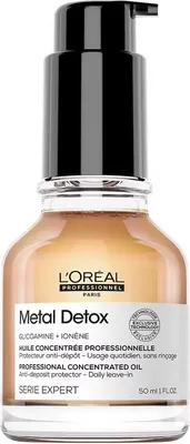 Zdjęcie produktu dla L´Oréal Professionnel Série Expert Metal Detox Professional Skoncentrowany olejek nabłyszczający i chroniący włosy farbowane 50 ml