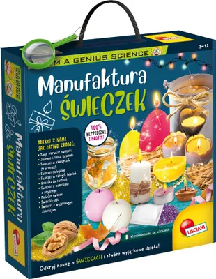 Obrázek produktu pro Výroba svíček I'm a Genius Science PL102082 LISCIANI