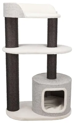 Produktbild von TRIXIE Kratzbaum XXL Cara - weiß/grau - 128 cm