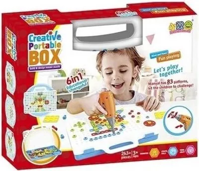 Image de Bavytoy Jeu de tournevis créatif 263pcs.