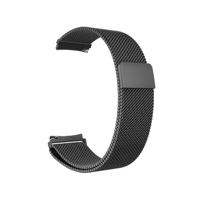 Produktbild von Bstrap Milanese Armband für Samsung Galaxy Watch 4 / 5 / 5 Pro / 6, black