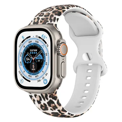 Produktbild von Strap-It Apple Watch Ultra Armband Lucky Leopard