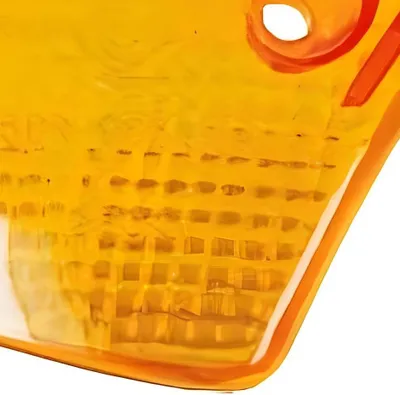 Image de Verre de clignotant RMS avant droit, orange compatible avec Aprilia Sr 50ccm, homologation E, 8124543